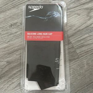 Speedo Silicone Long‎ Hair Swim Cap New in Package